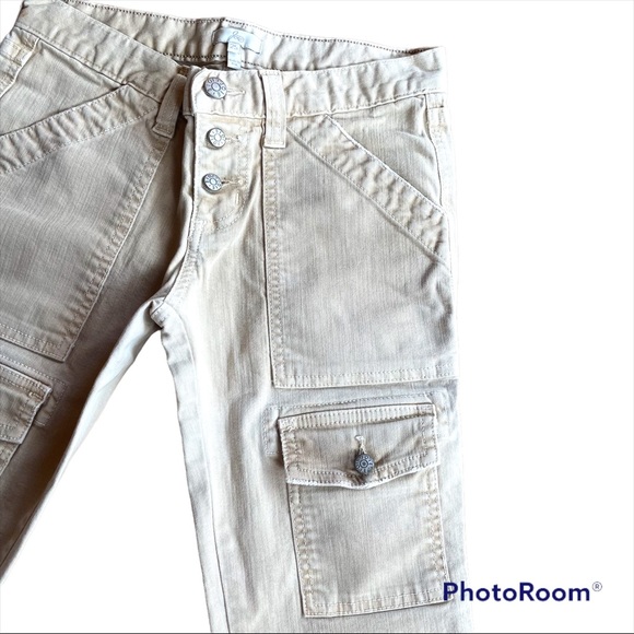 Joie Taupe Cargo Jeans - Picture 5 of 11